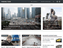 Tablet Screenshot of findingtodd.com